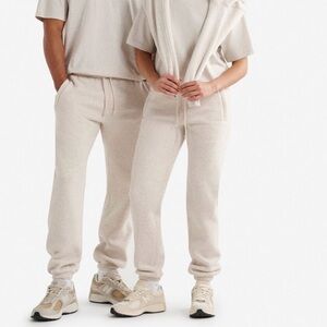 Roots Cloud One - Gender Free - Sweatpants/joggers. Plus Size-Sandstone Cream